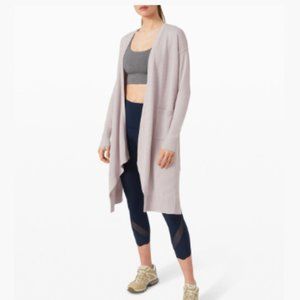 Lululemon LUNAR LENGTHS WRAP SWEATER